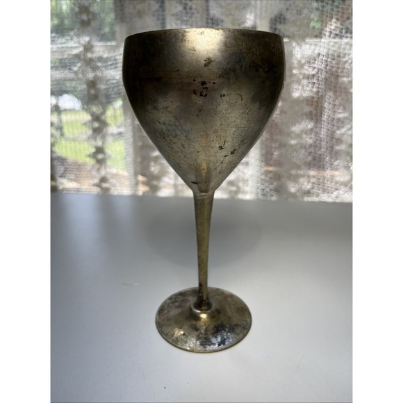 Other - Vintage Leonard E.P.N.S Silverplate Goblet, 7 1/2" Tall & 3 3/4" Widest